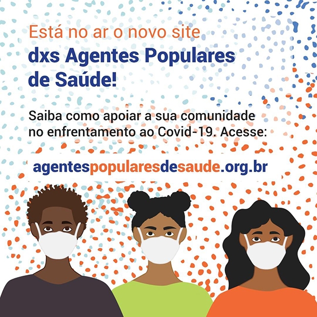 Está no ar o site dxs Agentes Populares de Saúde da Uneafro Brasil