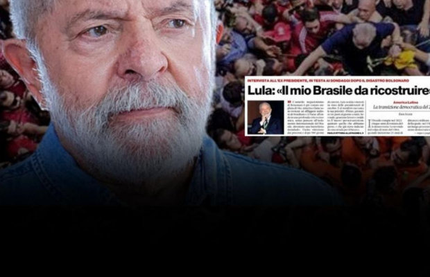 Lula a jornal Italiano Il Manifesto: “É tempo de reconstruir o Brasil”