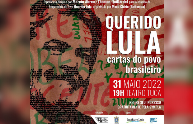 “Querido Lula”: evento terá transmissão ao vivo pela TV PUC