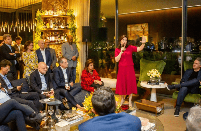 Jantar de Tebet com PIB paulista, marca lançamento de candidatura ao senado