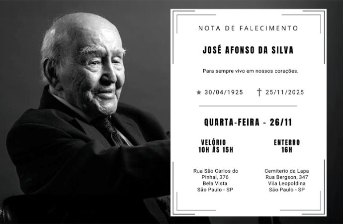 Morre o jurista José Afonso da Silva